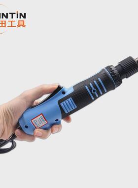 鑫田220v802电动螺丝刀电动起子802d插电直批调速调扭力批