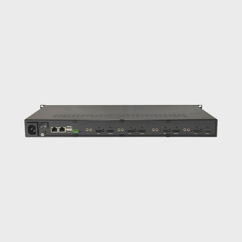 4k超清二画面分割器2进1出2分割可选任意位置大小出分屏器web控
