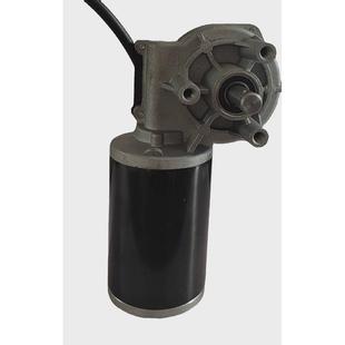 厂家定制24v12v蜗轮蜗杆机炮直流减速电机马达