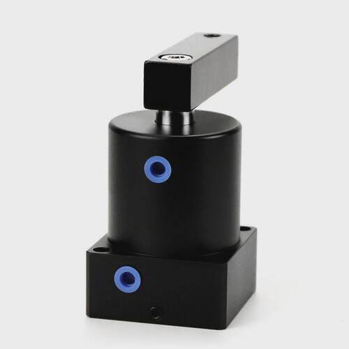 SRC气缸90度旋转夹紧转角下压L180度冲击气缸费斯托小型工厂直销