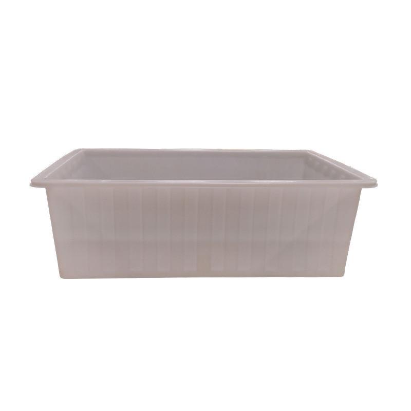 加厚方桶长方形水箱塑料无盖养鱼养殖卖鱼箱大号水桶泡瓷砖塑料桶