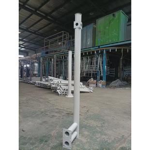 通用底座l围墙支架 6米76壁监控围墙侧装 厂家直供管装 围墙支架1