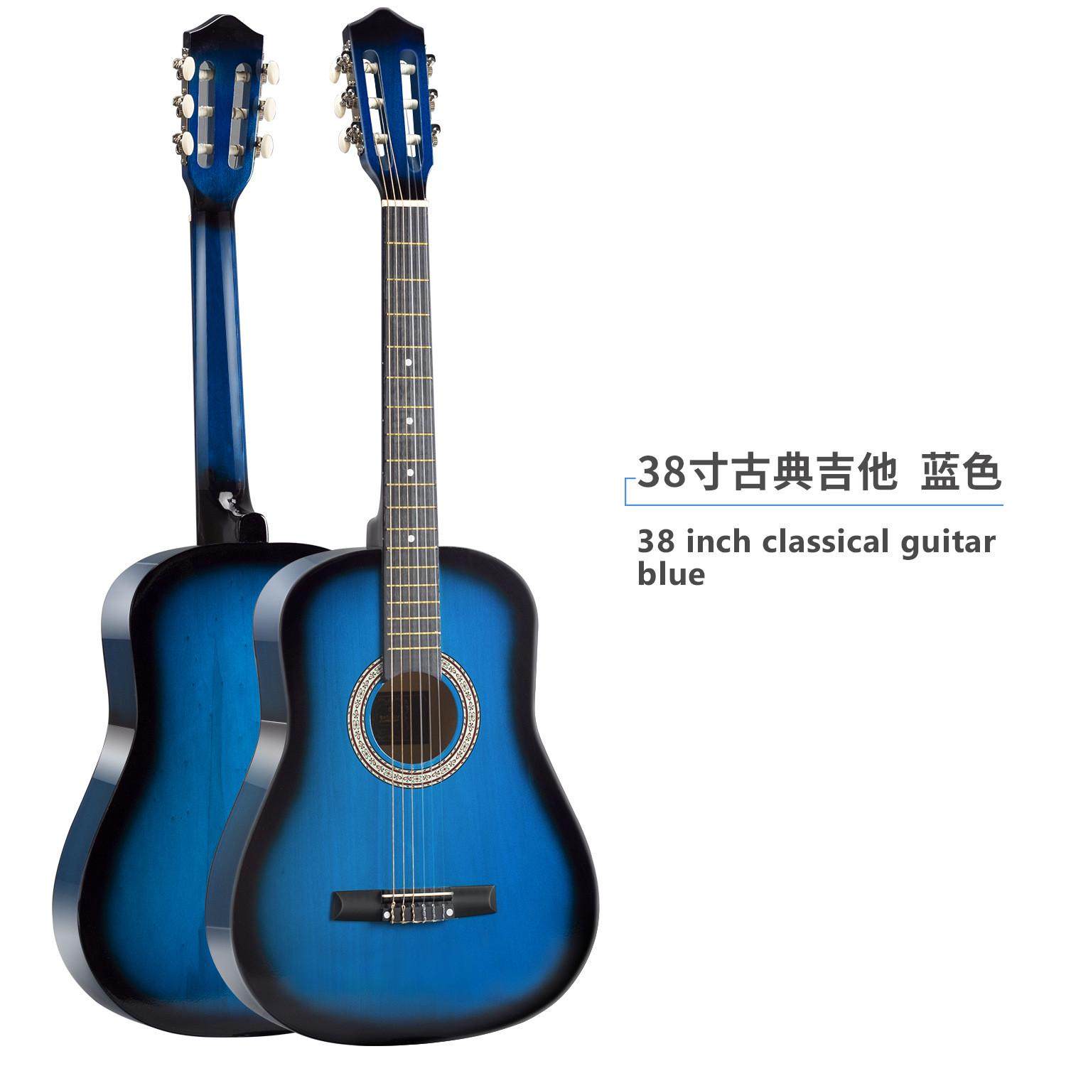 源头厂家38寸39寸古典吉他guitar木吉他成人圆角初学者jita乐器