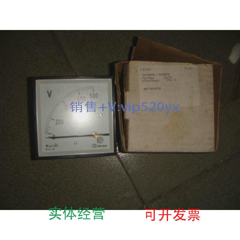 现货供应CELSA电压表EQ96500V