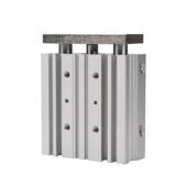 100 smc型气缸轴三mgqm12