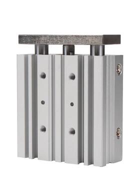 smc型气缸轴三mgqm12/16/20/25/32/40/50/63-20/25/30/40/50/100