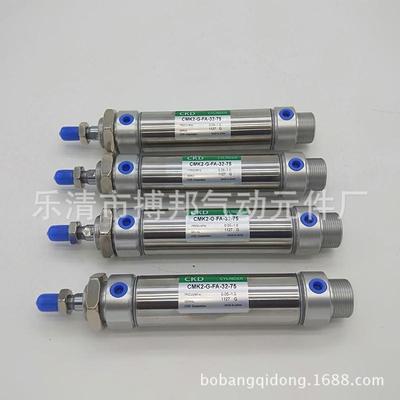 CKD不锈钢气缸 CMK2-G-FA-40-75气缸 迷你气缸
