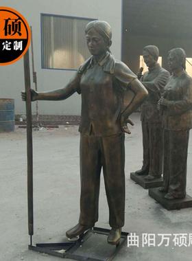 玻璃钢民俗文化音乐仿铜人物雕塑步行街商业街公园广场音乐雕塑
