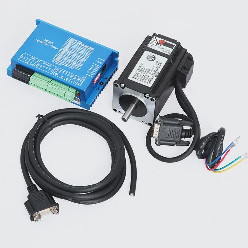 金三士hss系列简易步进电机驱动器套装闭环伺服马达驱动组合