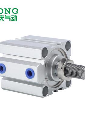 小型sda薄型气缸外牙气动/20/25/32/40/50/63/80/100x5x10x15x20x