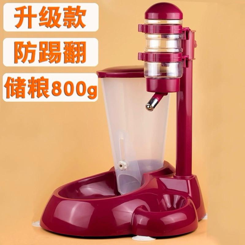 宠物吸盘带不湿嘴狗狗饮水机自动立式比熊喝水器猫咪喂水器