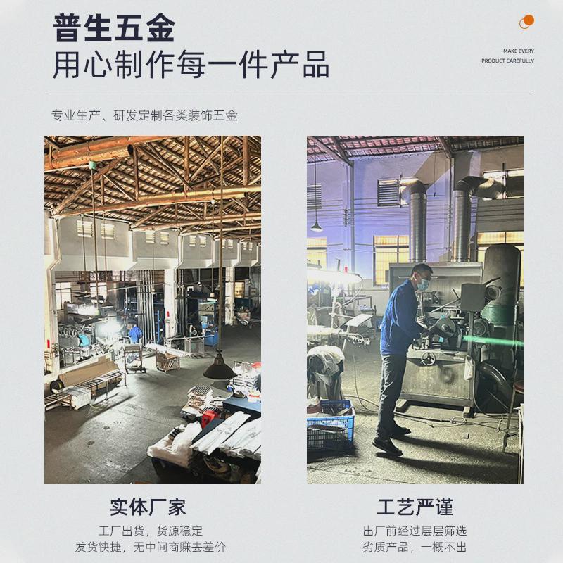 中式仿古酒店铝合金玻璃门拉手大门红古铜镶嵌鲍鱼贝壳门把手