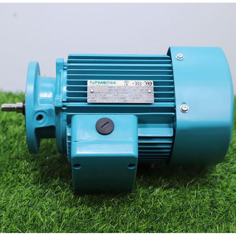 常州牌铸铁物流设备传送带苏南减速1450rpm4极电动机