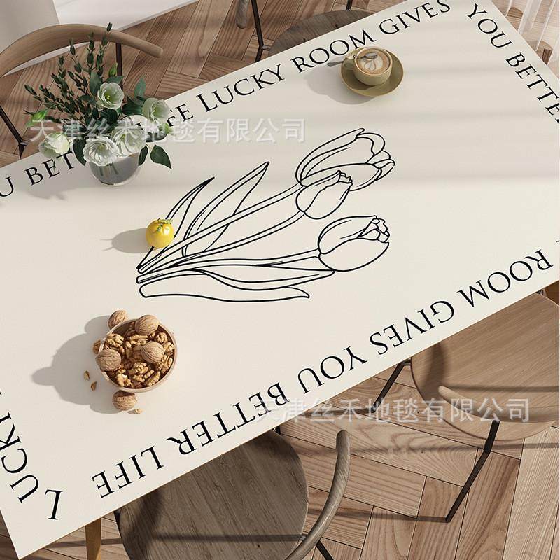 轻奢复古防水防油皮革桌垫家居隔热防烫皮革桌垫餐桌美化装饰桌垫,居家布艺,桌布,淘宝优惠券,粉丝福利购,淘宝优惠卷