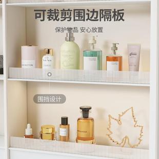 日式可裁剪透明塑料挡板L型缝隙挡片 家用抽屉收纳整理分隔板