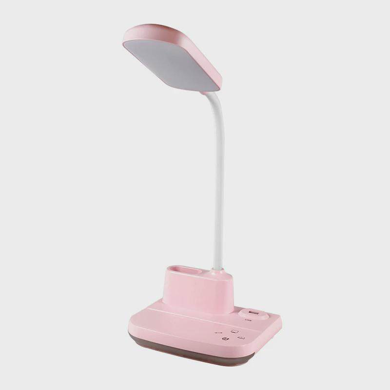 EZ新款LED小台灯护眼书桌大学生宿舍家用床头学习专用可充电折叠