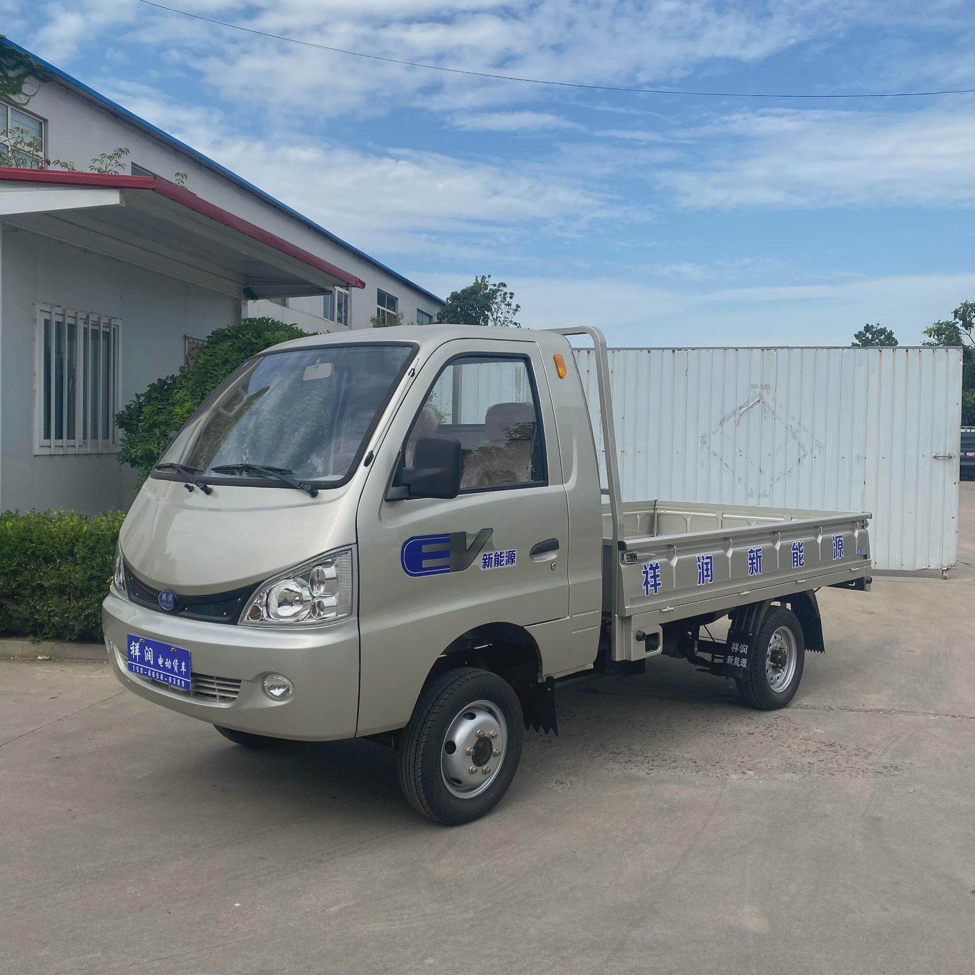 新能源单排搬运车工厂拉货载货电动四轮货车油电两用低速货车