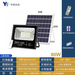 太陽能燈家用戶外照明庭院燈LED太陽能投光燈新農(nóng)村路燈廠家直銷