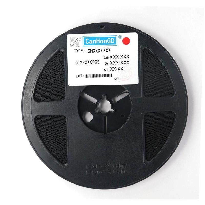 1206反极红灯led贴片发光二极管高亮3216红光红色smd指示灯灯珠