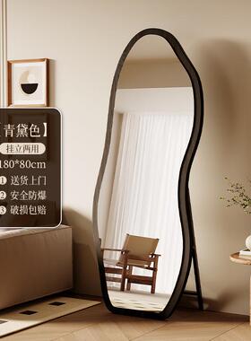 61k3法式复古全身镜落地镜家用设计师异形穿衣镜感网红试衣大
