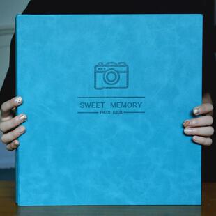 相册5寸7照片寸张本大容量家庭混装插页式家庭版皮质纪念册影集簿