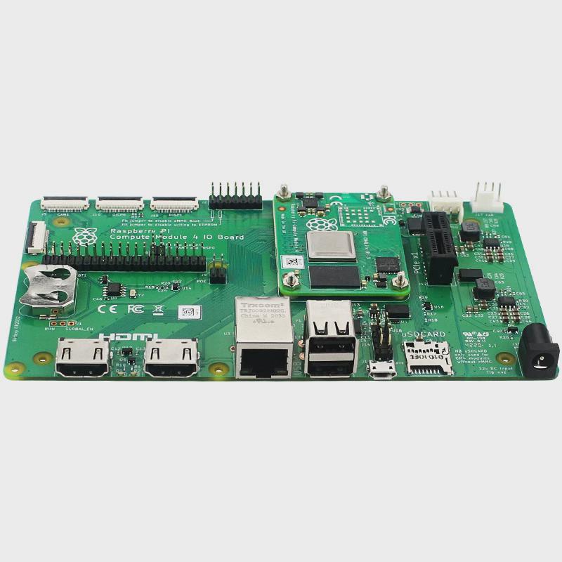 树莓派CM4计算模块底板核心板ComputeModule4IOBoard扩展板