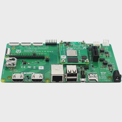 核心cm4计算模块底板树莓派板computemodule4ioboard扩展板