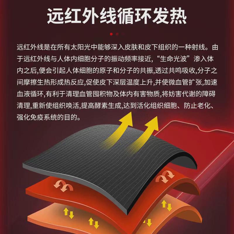 沙棘排酸毯满月发汗排湿排远红外线美容院桑拿毯寒干蒸全身汗蒸毯