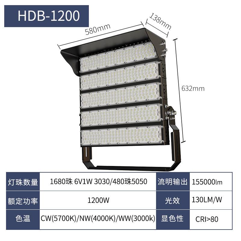 厂家定制led球场灯体育场模组投光灯大功率足球场户外防水照明灯