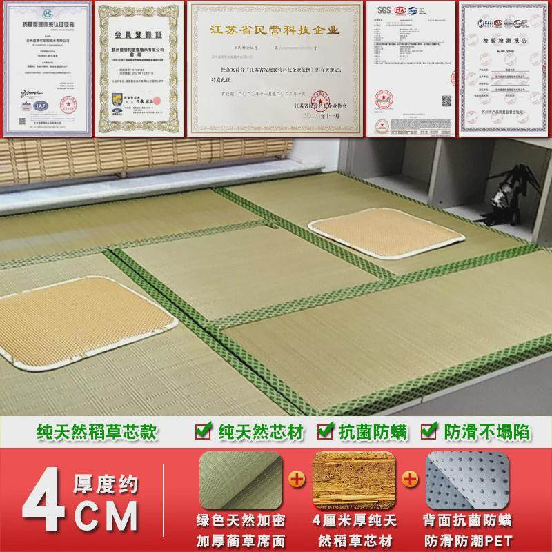 盛唐和风日式加厚席艾草芯塌塌米踏踏米草垫垫地台炕榻榻米垫可定