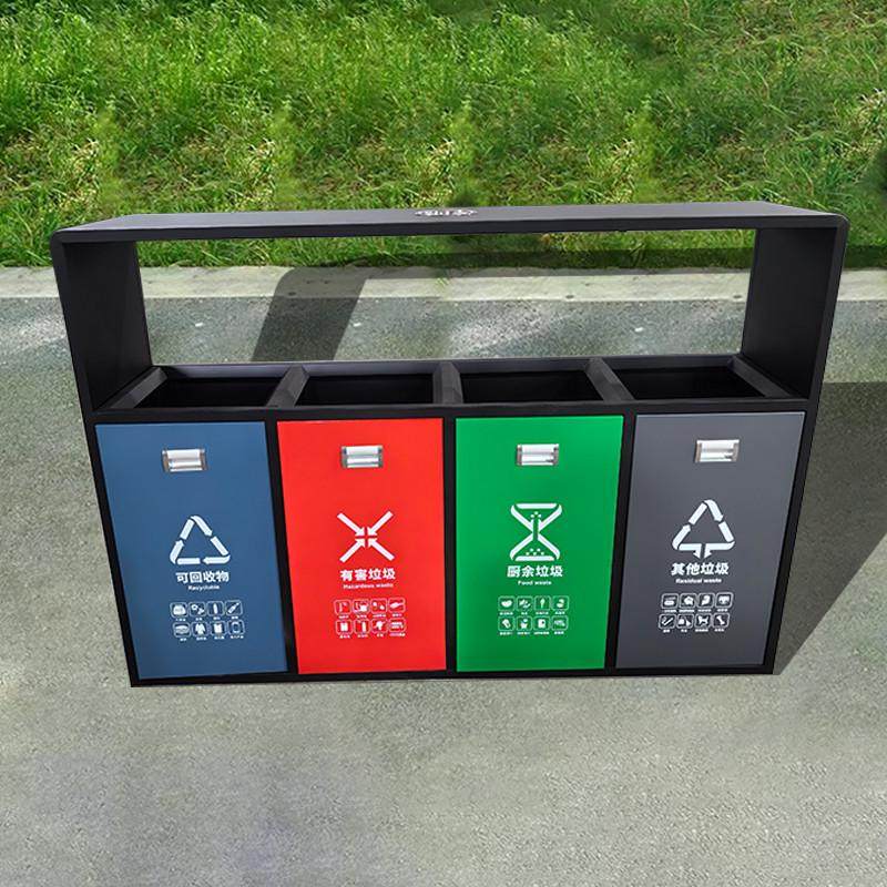 户外多分类果皮箱街道不锈钢垃圾箱室外小区景区环卫大号垃圾桶,家庭/个人清洁工具,垃圾桶,淘宝优惠券,粉丝福利购,淘宝优惠卷