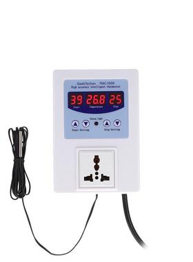 TMC-1000GeekTeches智能数显温度控制器温度插座LED显示控制