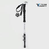 户外登山徒步手杖新款 7075T6铝合金登山杖合金三节外锁北欧手杖