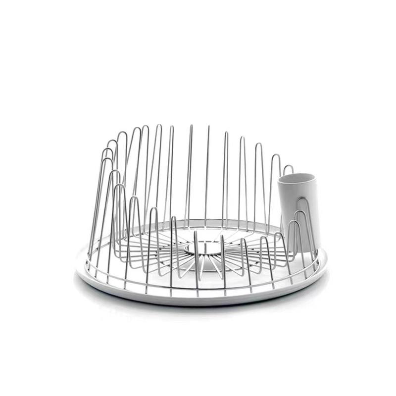 意大利圆形杯批沥水架厨房托盘沥水厨房盘碟红酒杯置物收纳架碟