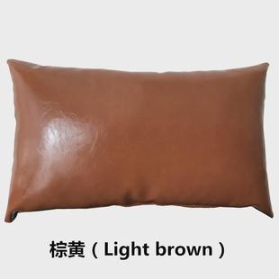 26x8仿皮办公沙发腰垫汽车腰靠垫汽车靠枕车用腰靠腰垫腰枕