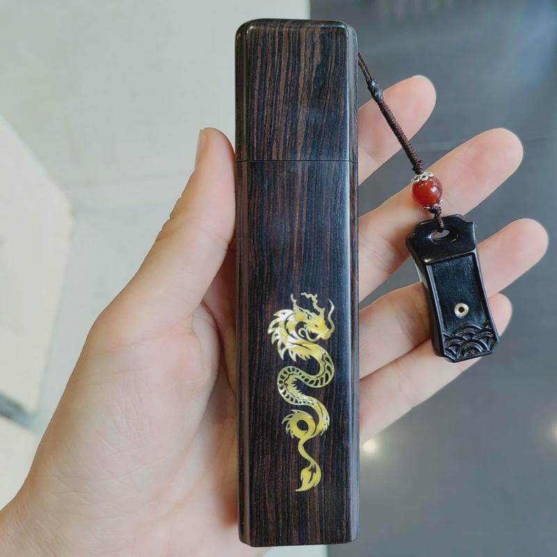 黑檀实木线香炉随身管便携式香炉香香盒储筒酸枝木沉香檀香线香插,家居饰品,香托/香盘/香座/香插,淘宝优惠券,粉丝福利购,淘宝优惠卷