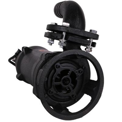 臣源排污泵抽化粪池沼气池无堵塞切割泵切割式污水泵潜水机泥浆泵