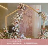 气球布置场景背景墙高级感生日女孩18岁成人礼派对12室内装 饰kt板