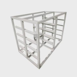 结构件设备机架方通加工钣金不锈钢焊接机架框架加工钣金加工