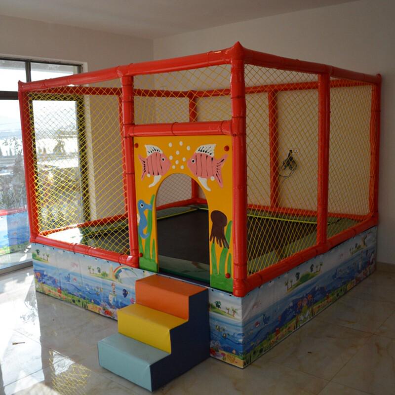 幼儿园蹦床室外儿童大型户外公园广场成人跳跳床蹦蹦床游乐场设施