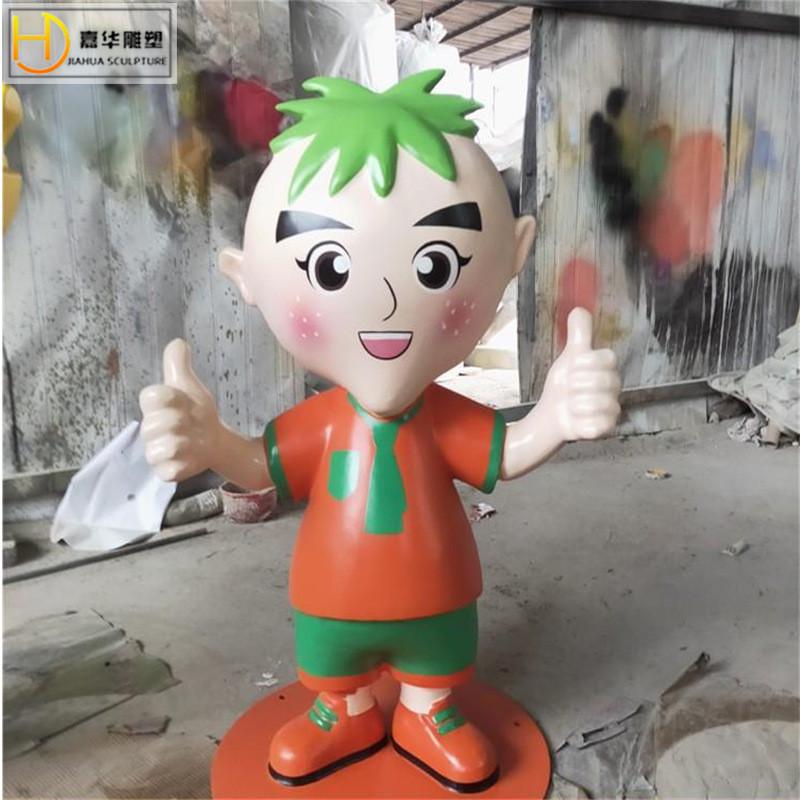 雕塑玻璃钢卡通动漫人物动物大型雕像树脂模型店门口落地装饰摆件