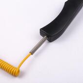 104m手持式 wrnk 187 钢铝水锌液快速温度计k大型手柄热电偶