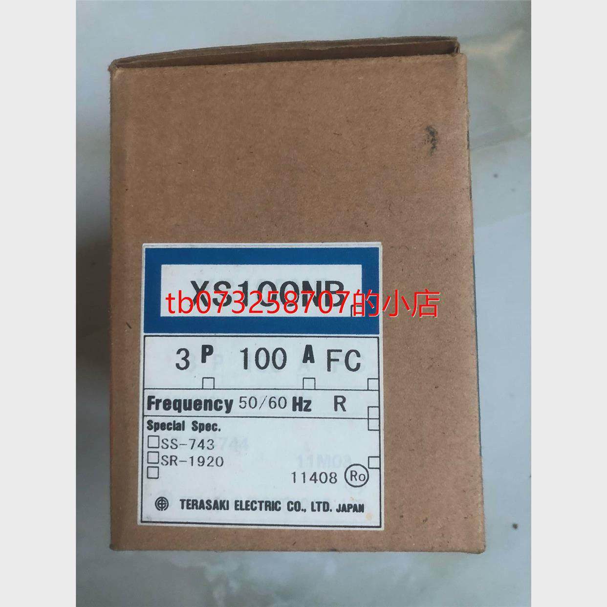 议价TERASAKI 日本寺崎XS100NB 3P 100A 固议价