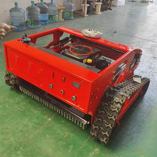 16马力遥控割草机四冲程无线遥控草坪除草机履带式堤坝剪草机