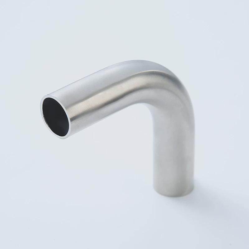 316l不锈钢ep级标准全自动焊接90度径弯头气体管路异直角三通大小