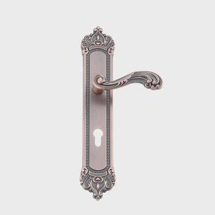 330长85孔欧式锁锁室内大门门锁压把锁把手距仿古门锁锁具定制