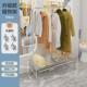 收纳架子移动多功能落地挂衣架服装 店展示架网红直播拍照架置物架