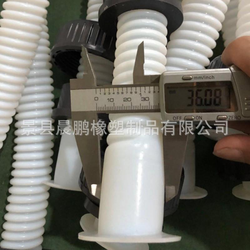 软管用铁氟龙波纹管由壬法兰连接ptfe蚀刻机耐腐蚀四氟pcb