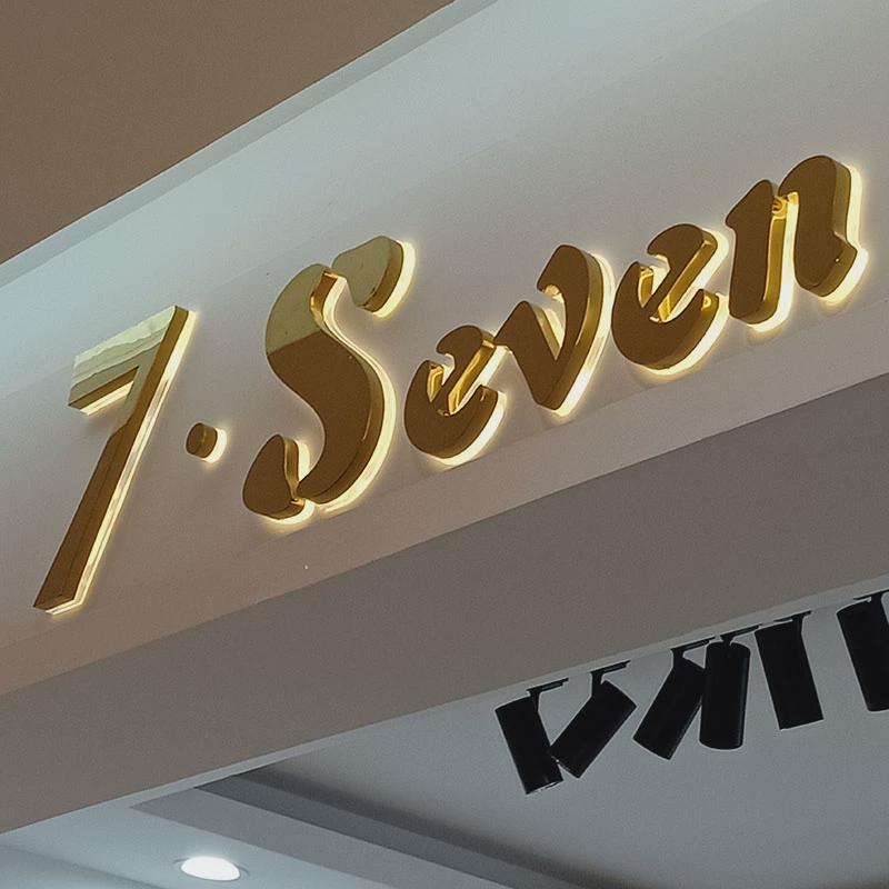 bl亚克力发光字led户外广告字牌树脂迷你字门头不锈钢招牌制作定