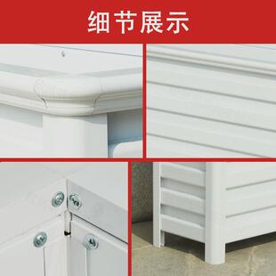 铝合金花箱户外市政道路花坛广场庭院花盆种植箱防腐阳台花盆花槽